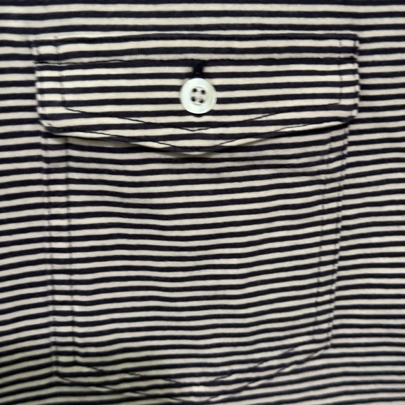Southern Proper Gray Striped Polo - Picture 4 of 10